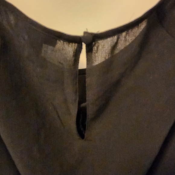 Torrid Black Asymmetrical Embellished Blouse - Picture 6 of 8